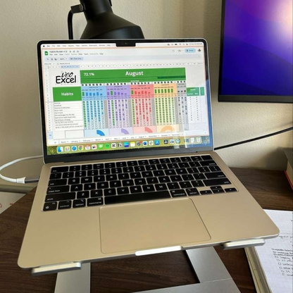 Tracker de Hábitos 2026|  Google Sheets | Acceso para siempre