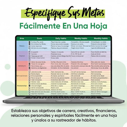 Tracker de Hábitos 2026|  Google Sheets | Acceso para siempre